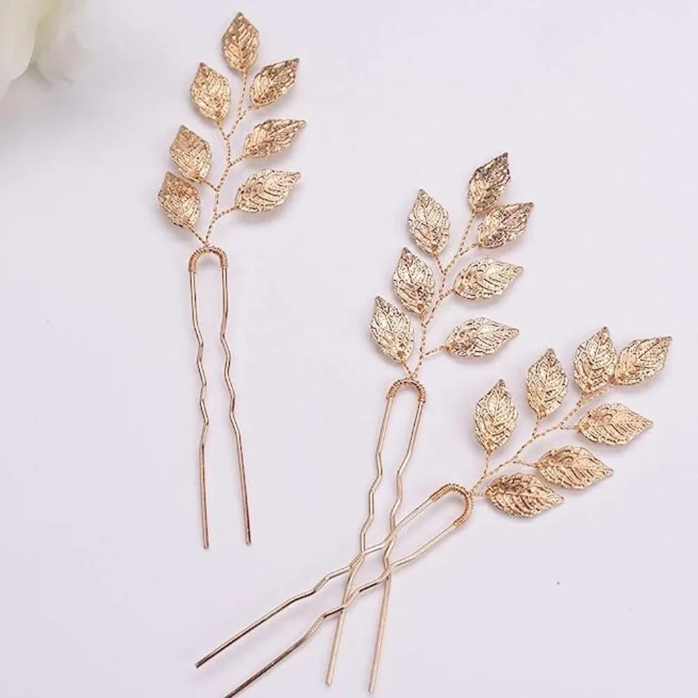 Bride Hair Pins Clip (Set of 3)